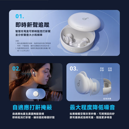 soundcore Sleep A30 專業睡眠降噪耳機