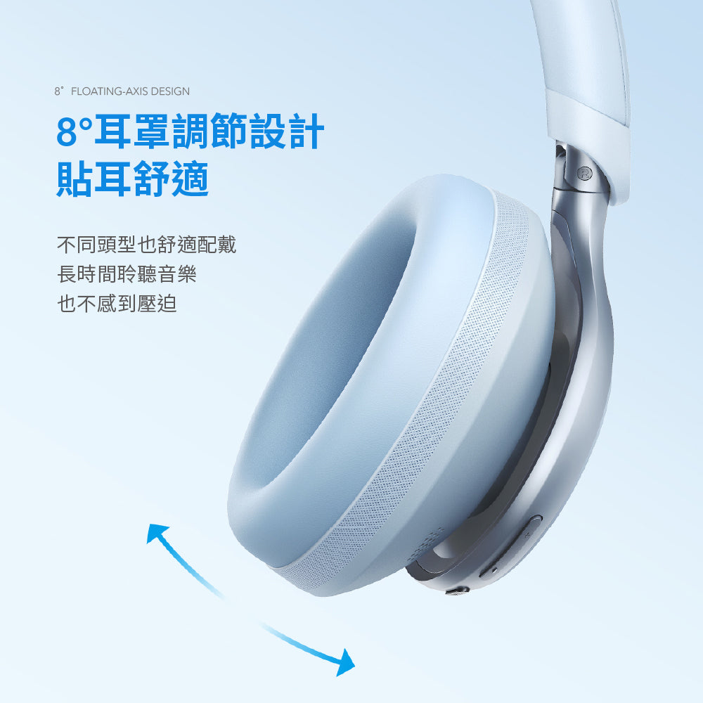 soundcore Space One 降噪藍牙耳罩式耳機
