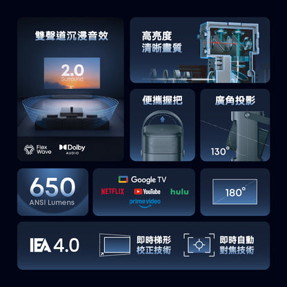 soundcore Nebula P1 行動劇院智慧投影機