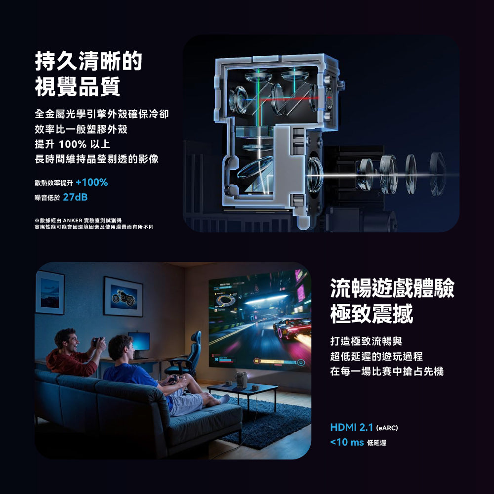 soundcore Nebula P1 行動劇院智慧投影機