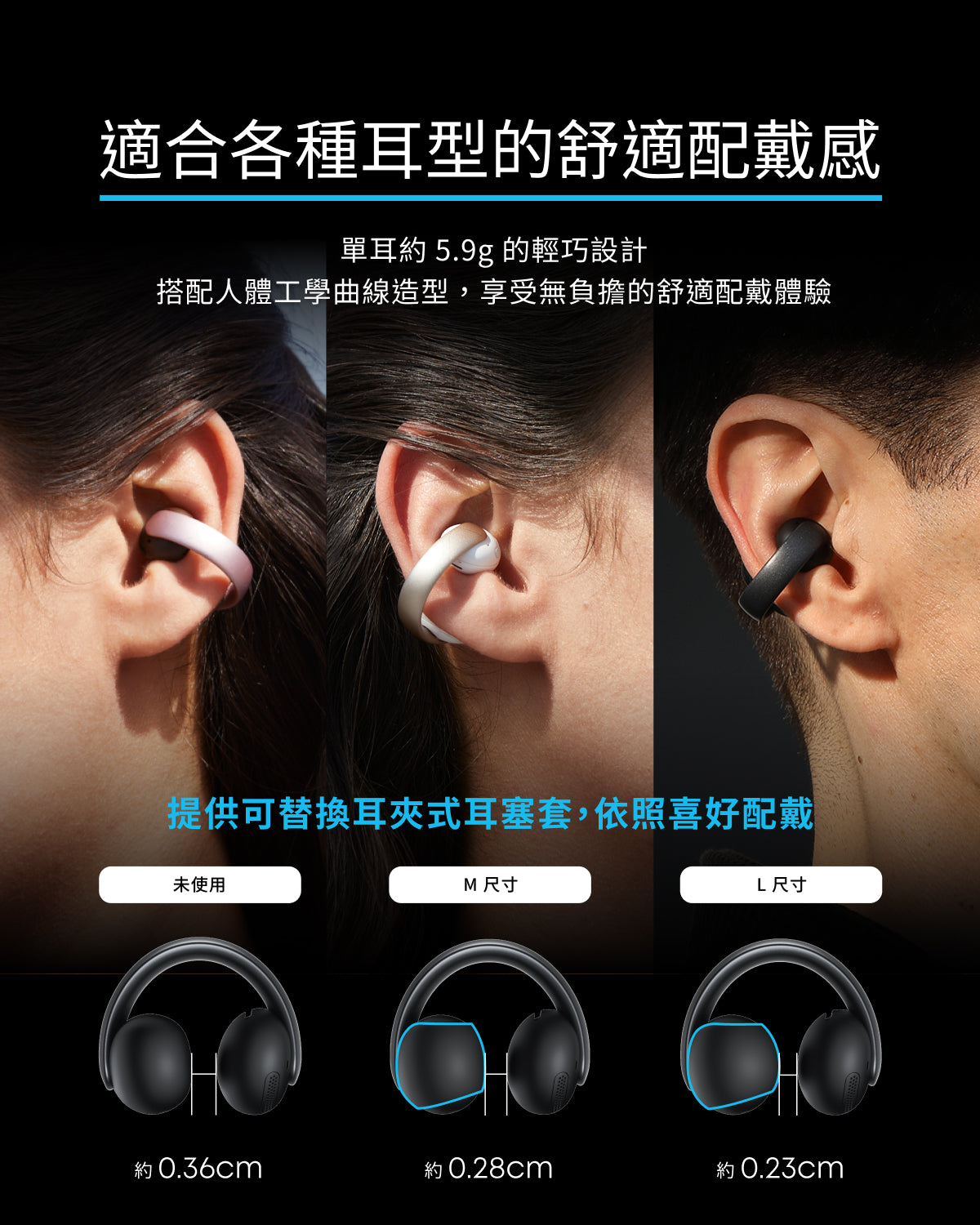 soundcore AeroClip 開放式藍牙耳夾耳機