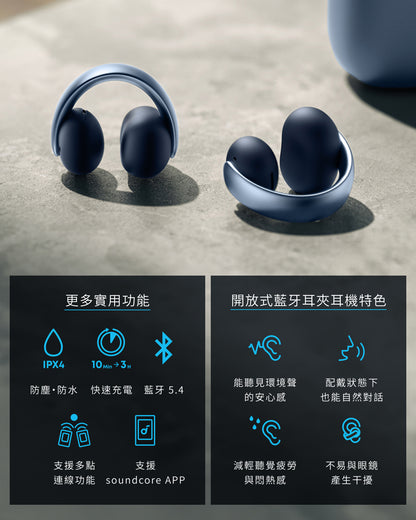 soundcore AeroClip 開放式藍牙耳夾耳機