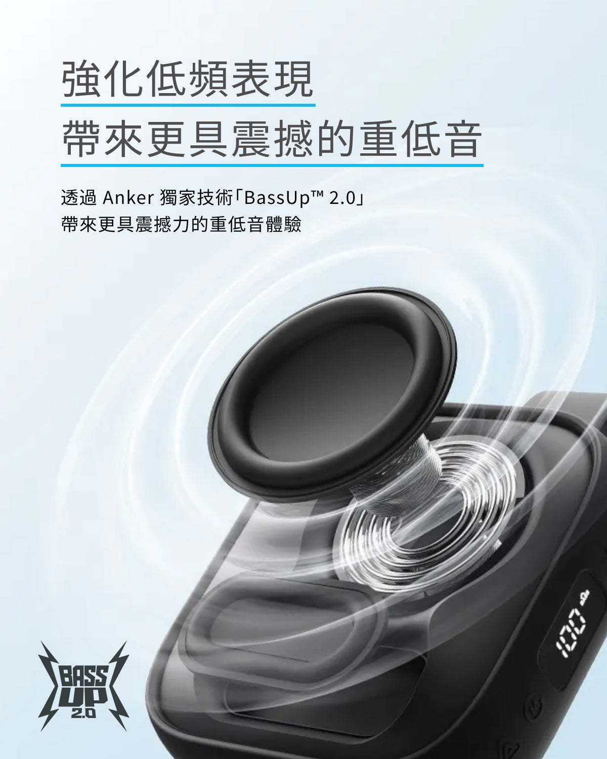 soundcore Boom GO 3i 防水可攜式藍牙喇叭